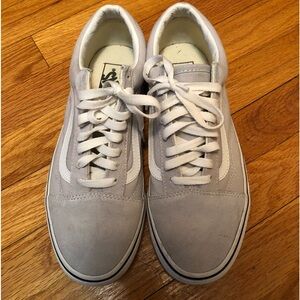 Vans Old Skool gray dawn and white